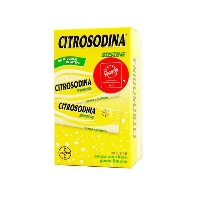 Bayer Citrosodina 20 Bustine Granulato Effervescente