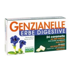 Named Genzianelle Erbe Digestive Senza Zucchero 24 Caramelle