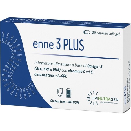Lipinutragen Enne 3 Plus 20 Capsule Softgel