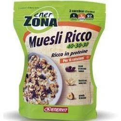 Enervit Enerzona Muesli Ricco 40-30-30 230 Grammi