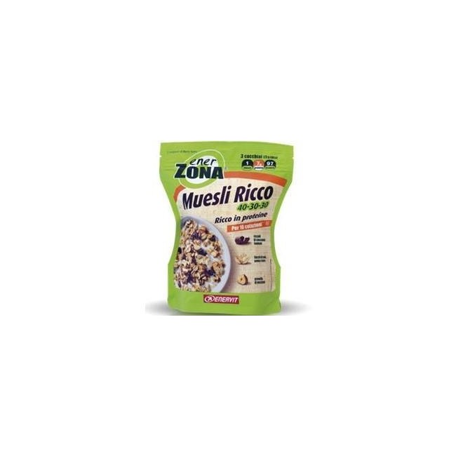 Enervit Enerzona Muesli Ricco 40-30-30 230 Grammi Enervit Enerzona Muesli Ricco 40-30-30 230 Grammi
