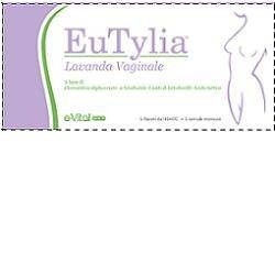 E. Vitalgroup Eutylia Lavanda Vaginale 5 Flaconi 140 Ml + 5 Cannule Monouso