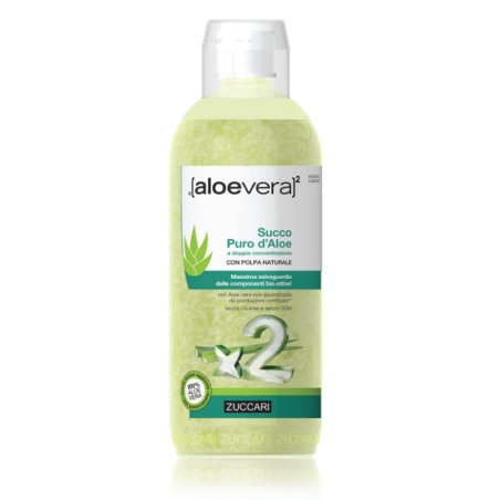 Zuccari Aloevera2 Succo Puro D'aloe A Doppia Concentrazione Zuccari Aloevera2 Succo Puro D'aloe A Doppia Concentrazione