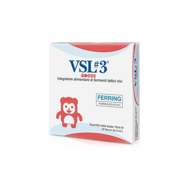 Actial Farmaceutica Vsl3 Gocce 2 Flaconi X 5 Ml