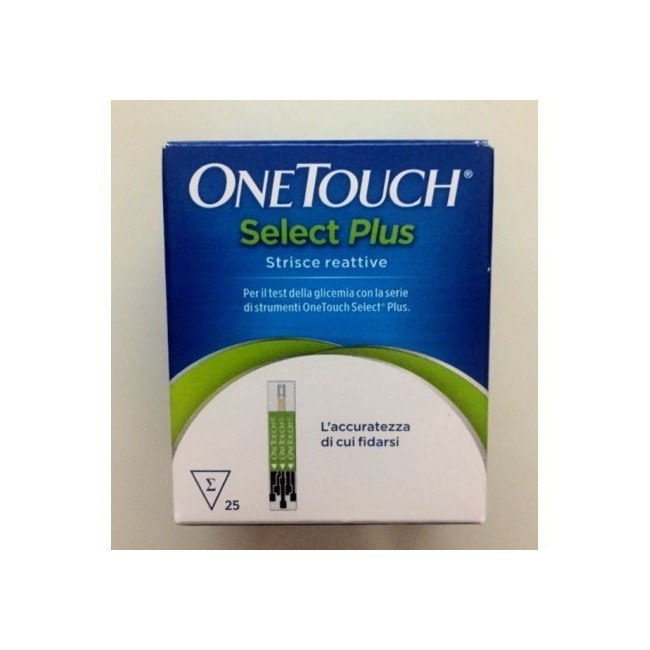 Lifescan Italy Strisce Misurazione Glicemia Onetouch Select Plus 25 Strisce