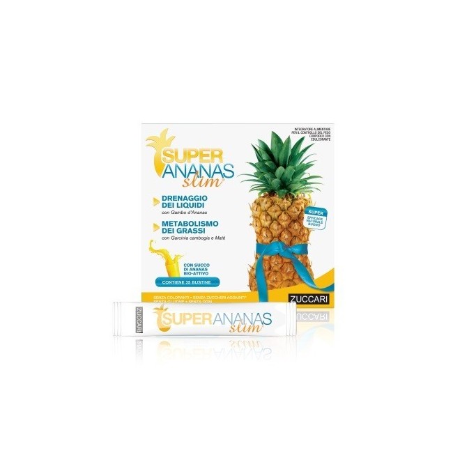 Zuccari Super Ananas Slim 25 Bustine Zuccari Super Ananas Slim 25 Bustine