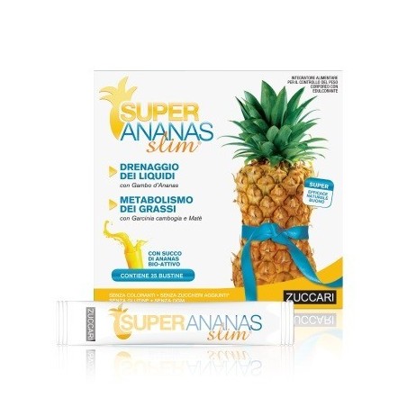 Zuccari Super Ananas Slim 25 Bustine Zuccari Super Ananas Slim 25 Bustine