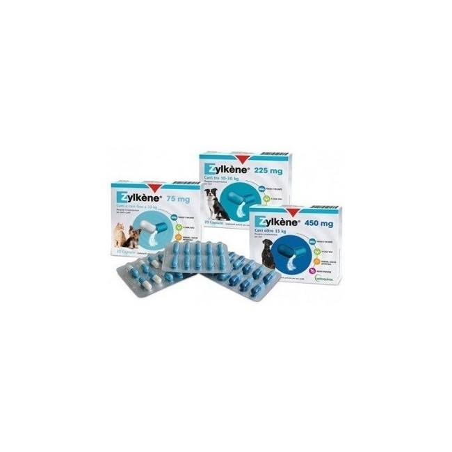 Vetoquinol Zylkene Cani E Gatti Fino A 10kg 20 Capsule 75 Mg Vetoquinol Zylkene Cani E Gatti Fino A 10kg 20 Capsule 75 Mg