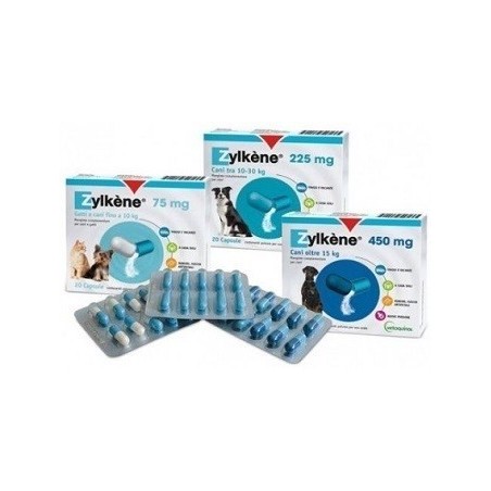Vetoquinol Zylkene Cani E Gatti Fino A 10kg 20 Capsule 75 Mg Vetoquinol Zylkene Cani E Gatti Fino A 10kg 20 Capsule 75 Mg