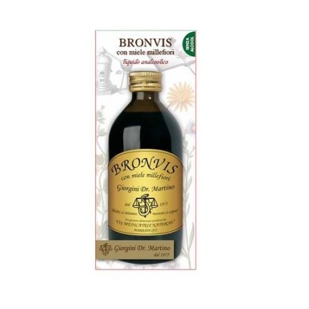 Dr. Giorgini Bronvis Con Miele Millefiori 200 Ml Dr. Giorgini Bronvis Con Miele Millefiori 200 Ml
