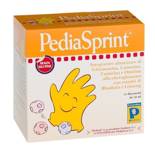 Pediatrica Pediasprint 15 Flaconcini Da 10 Ml