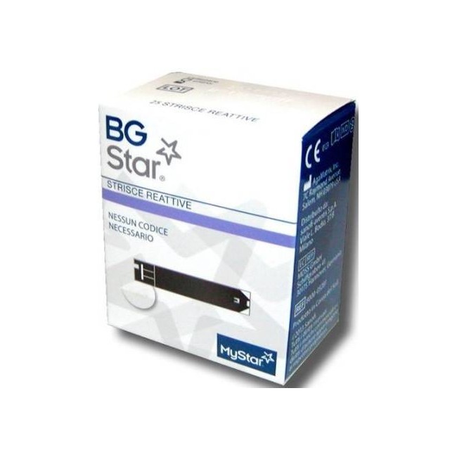 Sanofi Strisce Reattive Misurazione Glicemia Bgstar Mystar 50 Pezzi