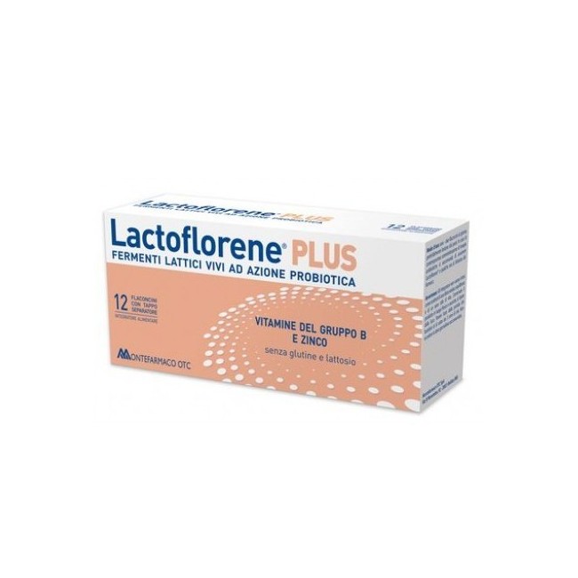 Montefarmaco Lactoflorene Plus 12 Flaconcini 10 Ml