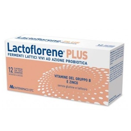 Montefarmaco Lactoflorene Plus 12 Flaconcini 10 Ml