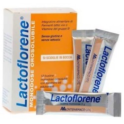 Montefarmaco Lactoflorene Plus 12 Bustine Monodose