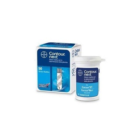 Ascensia Diabetes Care Strisce Misurazione Glicemia Contour Next 50 Pezzi