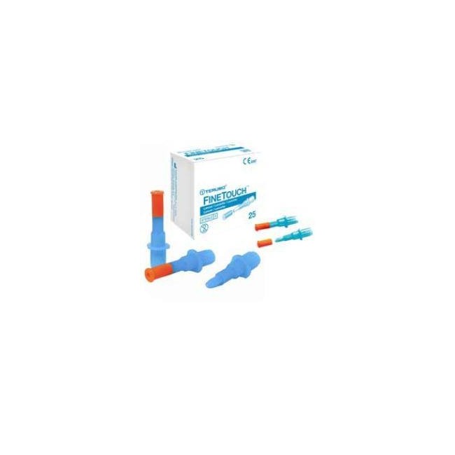 Terumo Lancette Pungidito Finetouch 23 Gauge 25 Pezzi