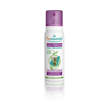 Puressentiel Sos Pidocchi Spray Preventivo 75 Ml