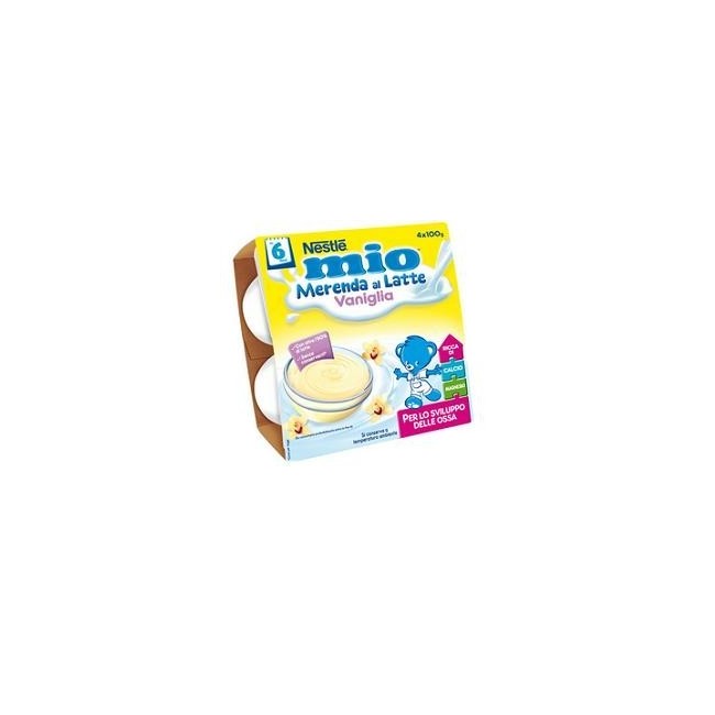 Nestlè Mio Merenda Vaniglia 4 X 100 G