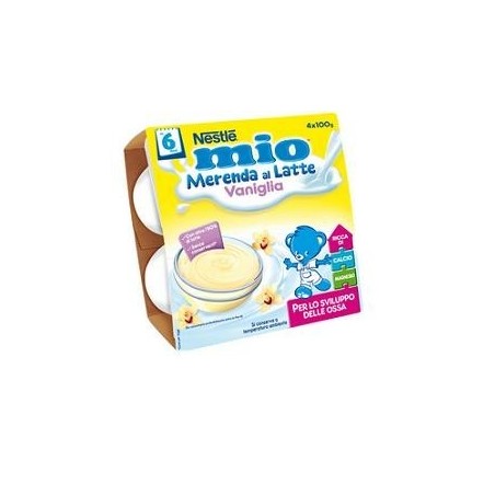 Nestlè Mio Merenda Vaniglia 4 X 100 G