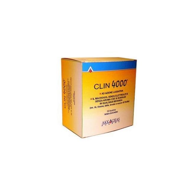 Shedir Pharma Clin 4000 Lassativo 30 Bustine Monouso 10 G Senza Zucchero