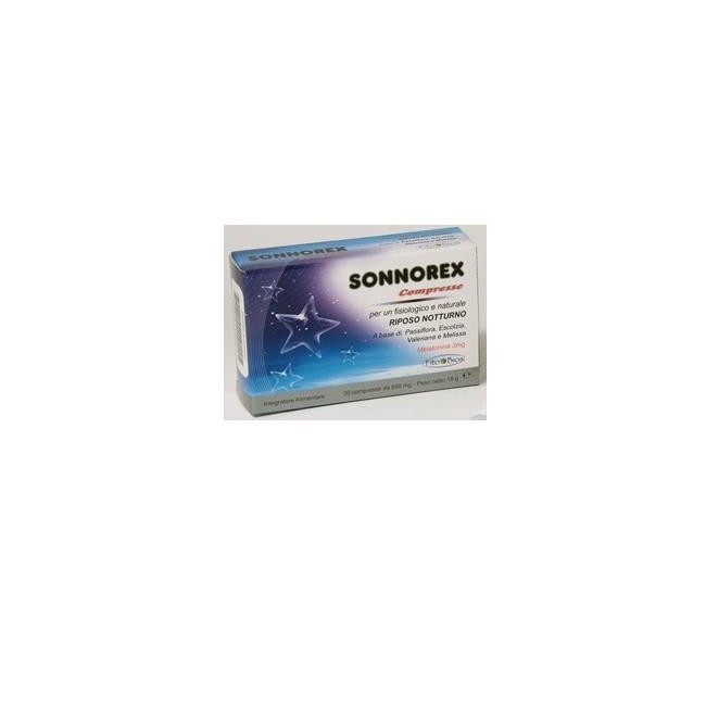 Fitobios Sonnorex 30 Compresse 600 Mg