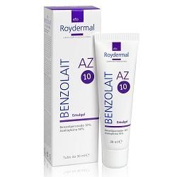 Roydermal Benzolait Az 10 Emulgel 30 Ml
