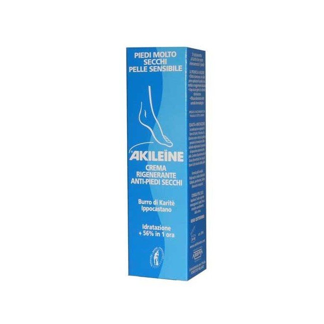 Les Laboratoires Asepta Akileine Blu Crema Piedi Secchi 50 Ml