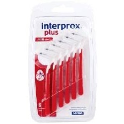 Dentaid Interprox Plus Miniconico Rosso 6 Pezzi