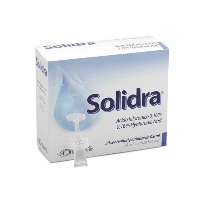 Oftalpharma Solidra 30 Fiale 0,6 Ml Oftalpharma Solidra 30 Fiale 0,6 Ml