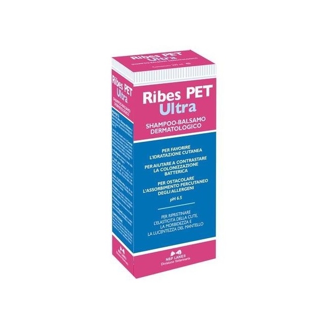 Nbf Lanes Ribes Pet Ultra Shampoo Dermatologico Flacone 200 Ml