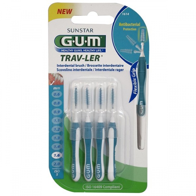 Sunstar Gum Trav-ler 1,6 Scovolino Promo 4 + 2 Pezzi