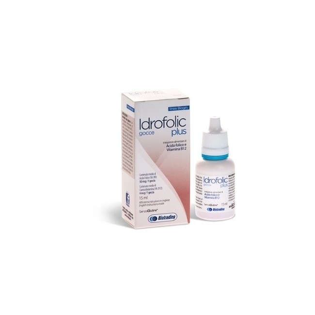 Biotrading Idrofolic Plus Gocce 15 Ml