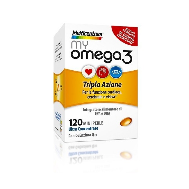 Haleon Multicentrum Cuore Mente E Vista Boost Omega 3 120 Mini Perle Haleon Multicentrum Cuore Mente E Vista Boost Omega 3 120 Mini Perle