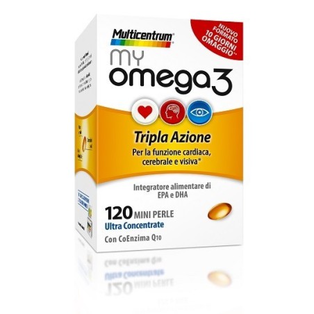 Haleon Multicentrum Cuore Mente E Vista Boost Omega 3 120 Mini Perle Haleon Multicentrum Cuore Mente E Vista Boost Omega 3 120 Mini Perle