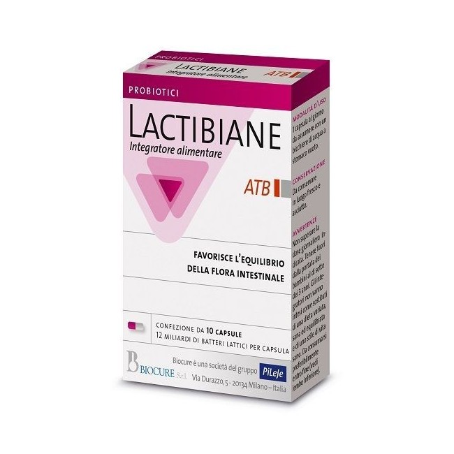 Biocure Lactibiane Atb 10 Capsule Biocure Lactibiane Atb 10 Capsule