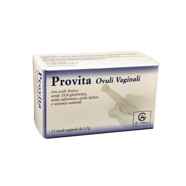 Provita 15 Ovuli Vaginali 2,5 G
