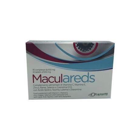 Oftalpharma Maculareds 30 Compresse Da 650 Mg Oftalpharma Maculareds 30 Compresse Da 650 Mg