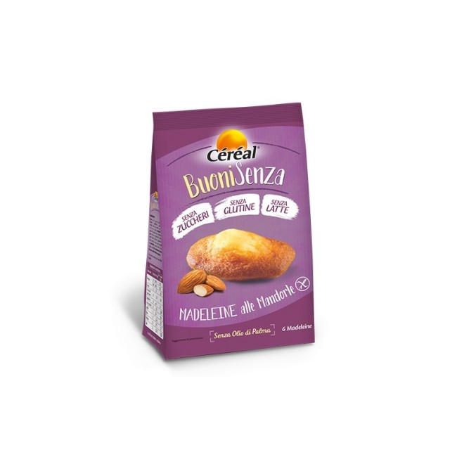Nutrition & Santè Cereal Buonisenza Madeleine Alle Mandorle 180 G