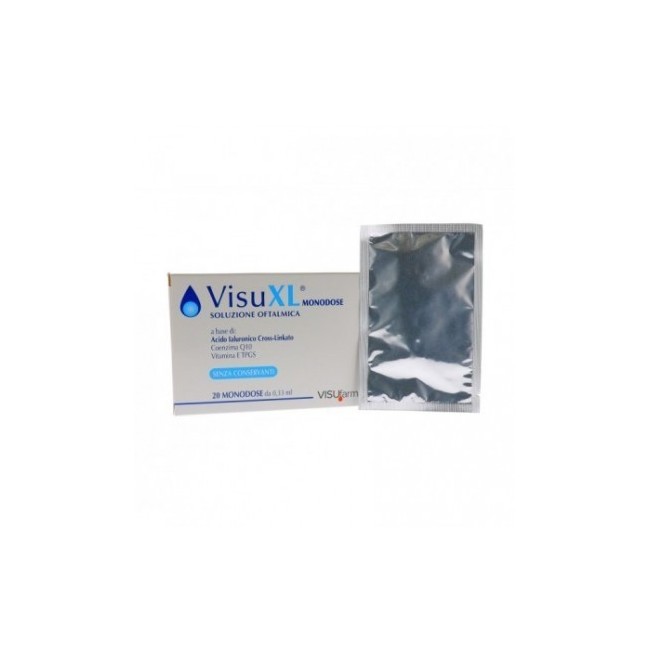 Visufarma Soluzione Oftalmica Visuxl 20 Contenitori Monodose 0,33 Ml Visufarma Soluzione Oftalmica Visuxl 20 Contenitori Monodose 0,33 Ml