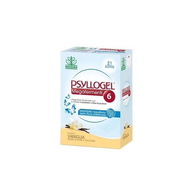 Giuliani Psyllogel Megafermenti 6 Vaniglia 21 Bustine