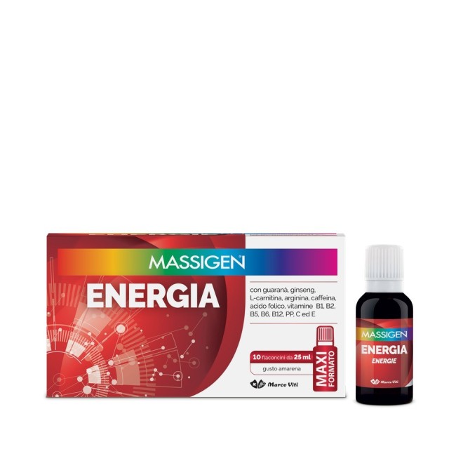 Marco Viti Massigen Energia 10 Flaconi Da 25 Ml