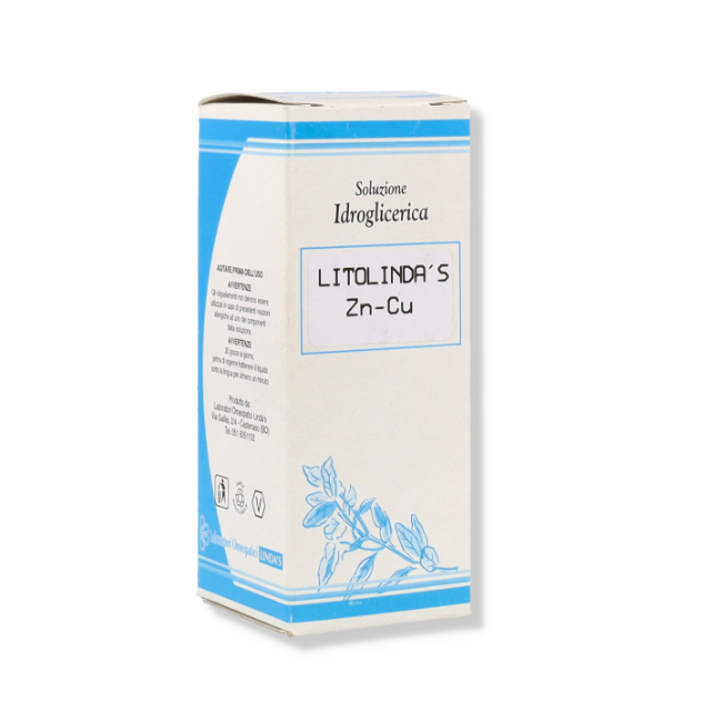 Linda's Laboratori Omeopatici Zinco Litolindas Gocce 50 Ml