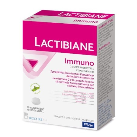 Biocure Lactibiane Immuno 30 Compresse Biocure Lactibiane Immuno 30 Compresse