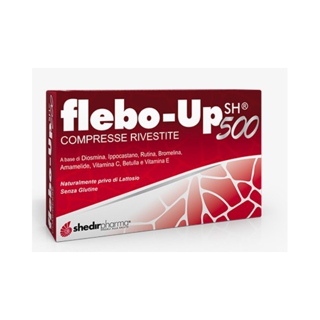 Shedir Pharma Flebo-up Sh 500 30 Compresse Shedir Pharma Flebo-up Sh 500 30 Compresse