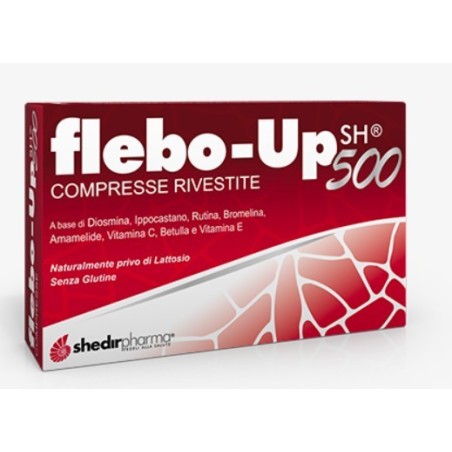 Shedir Pharma Flebo-up Sh 500 30 Compresse Shedir Pharma Flebo-up Sh 500 30 Compresse