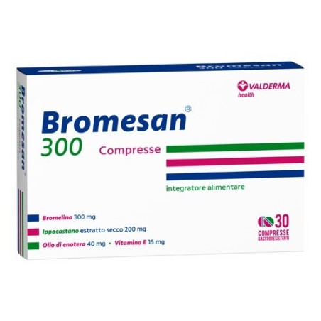 Valderma Bromesan 300 30 Compresse Gastroresistenti Valderma Bromesan 300 30 Compresse Gastroresistenti