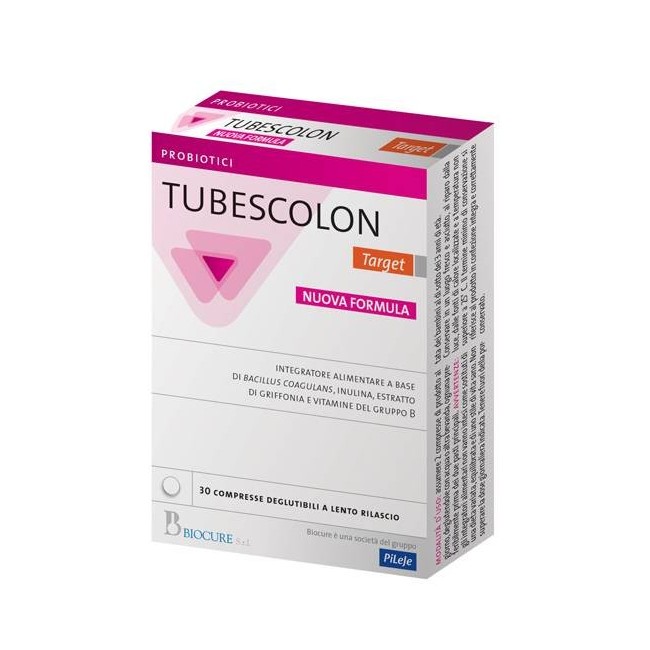 Biocure Tubescolon Target 30 Compresse Nuova Formula