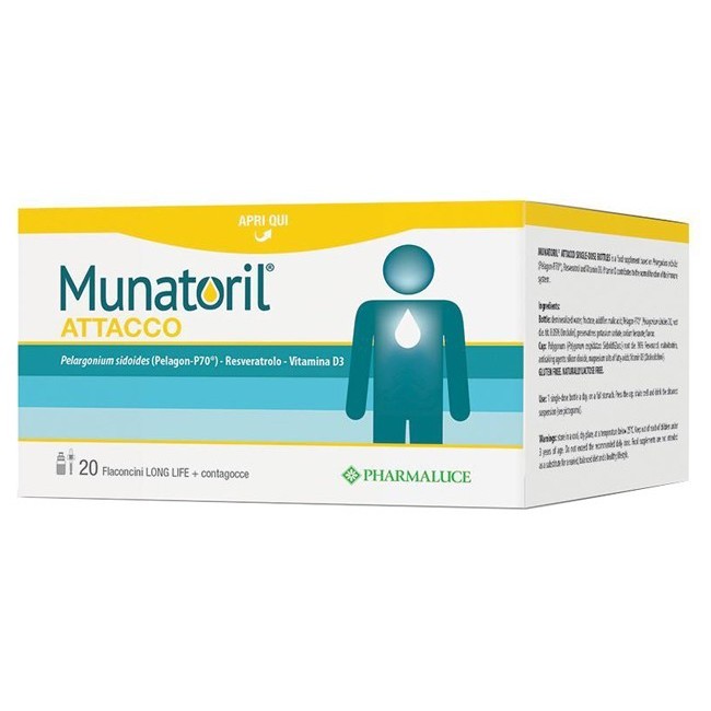 Pharmaluce Munatoril Attacco 20 Flaconcini