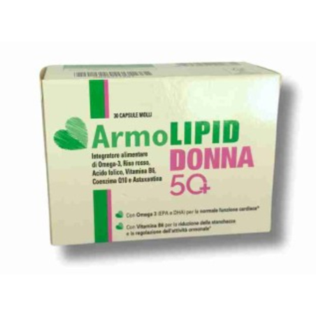 Meda Pharma Armolipid Donna 50+ 30 Capsule Molli